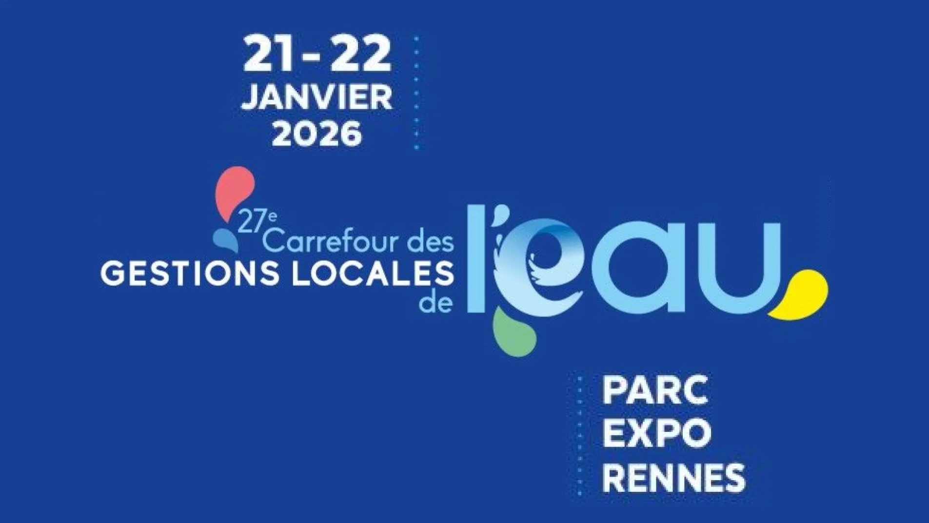 Participation à la 27ème édition du Carrefour de l&rsquo;Eau 2026